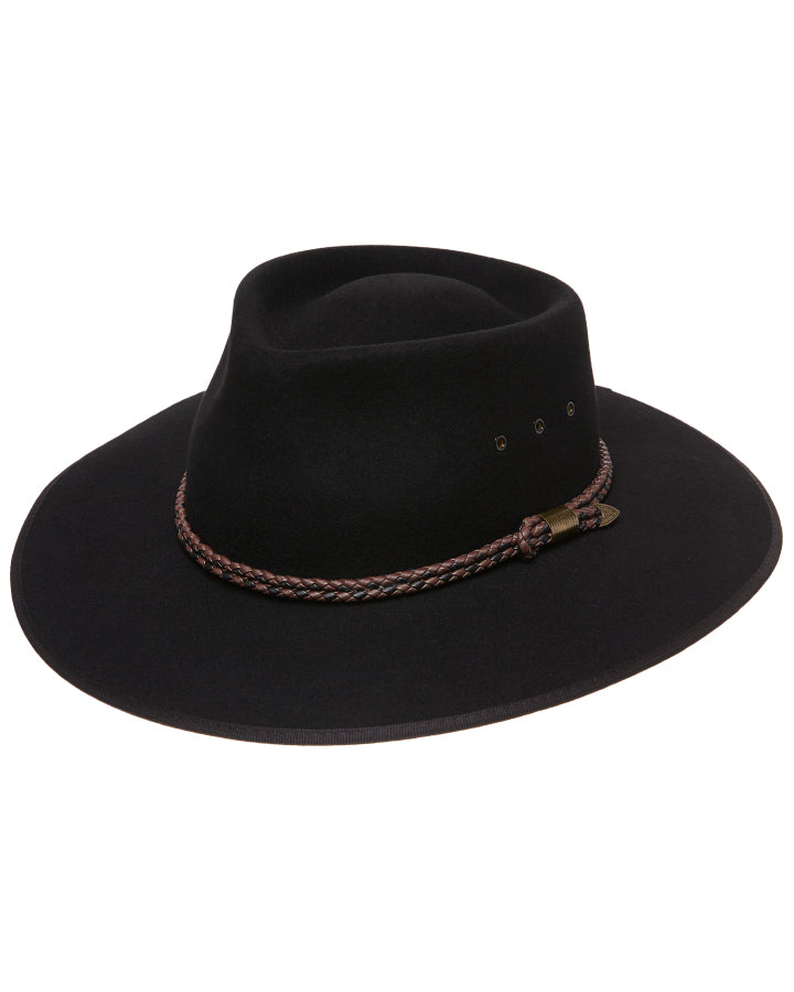 Statesman - Country Outback Style Cowboy Hat - Black – PBR Australia Shop